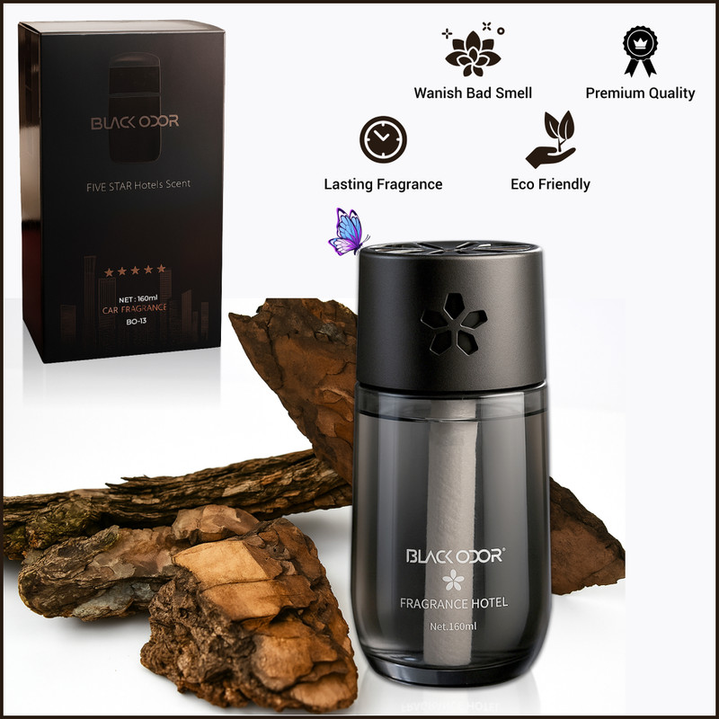 MIKANIX Luxury Reed Diffuser 160ml | Natural Plant Essential Oil Air Freshener | Car Freshener Diffuser Long-Lasting 5-Star Hotel Aroma for Home, Bedroom & Living Room(1 Units)