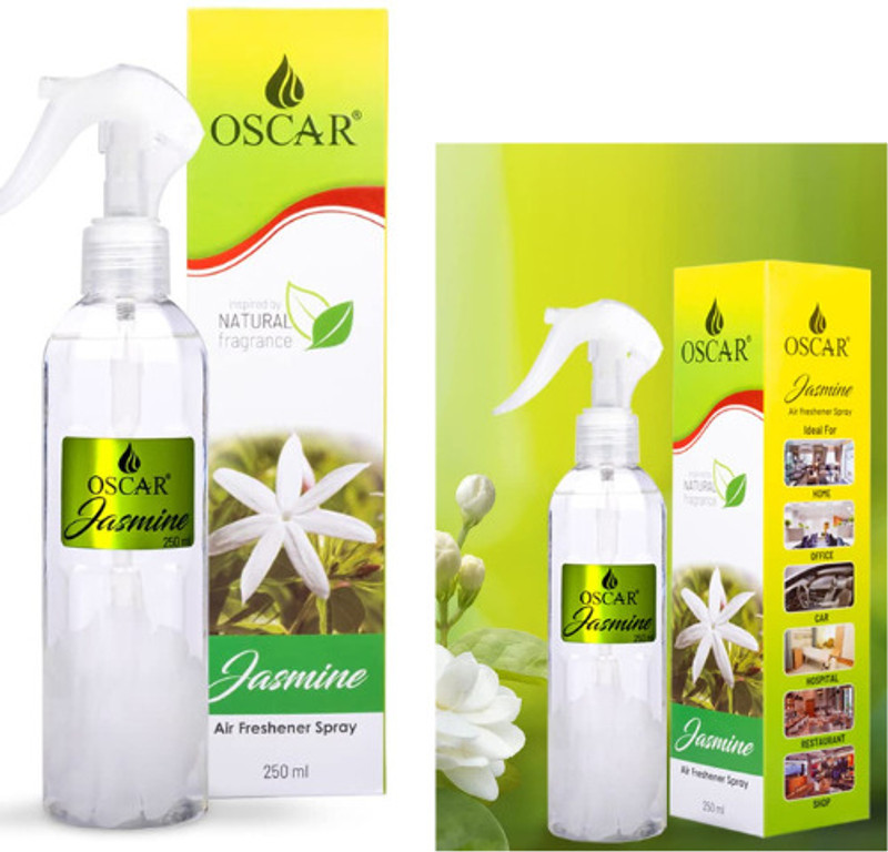 OSCAR JASMINE COMBO Car Freshener Spray JASMINE(2 x 250 ml)