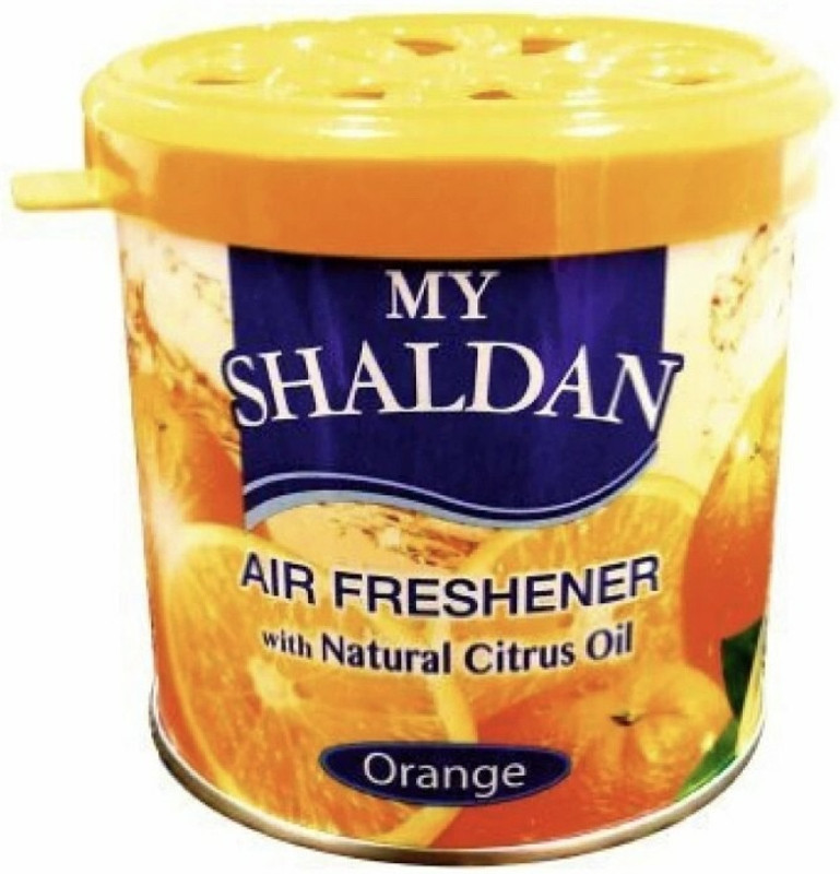 MY SHALDAN Orange Car Freshener Diffuser Orange(80 g)