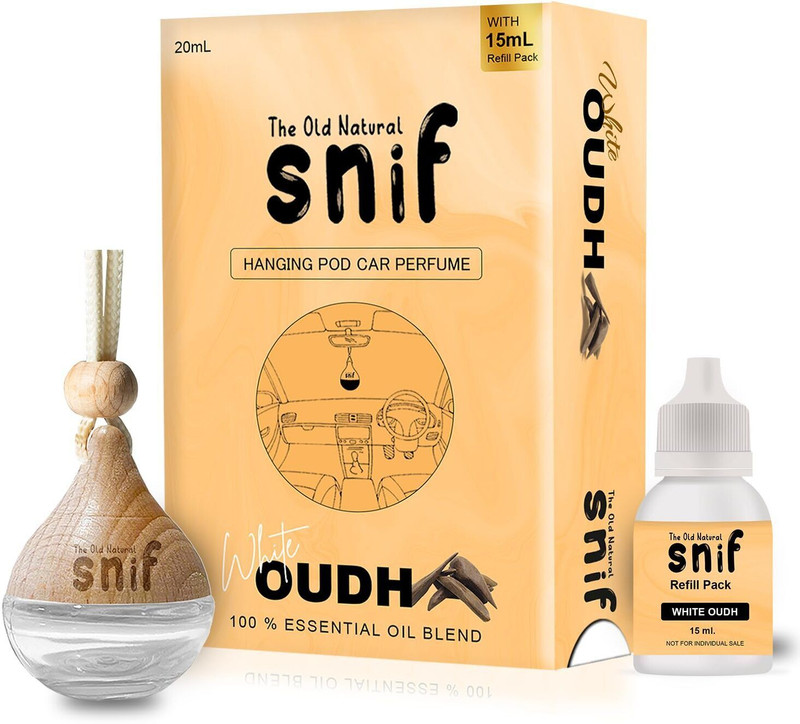 The Old Natural WHITE OUDH Car Freshener Diffuser Perfume (Pack Of 1 Plum)(20 ml)