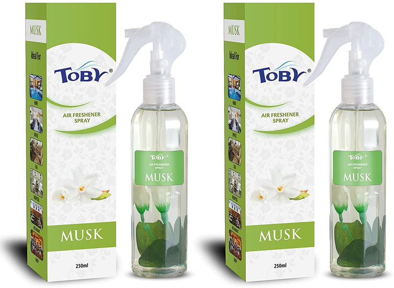 TOBY Musk Car Freshener Spray 006(2 x 1 Units)