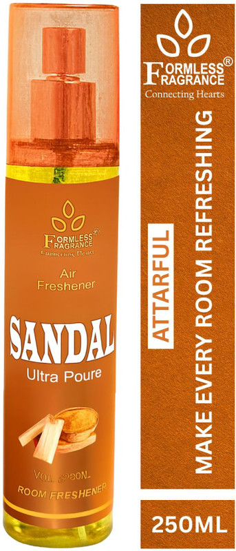 Formless Woody Chandan Spray Sandal Air Freshener Long-Lasting Home, Office, Restaurant & Kitchen Spray(250 ml)