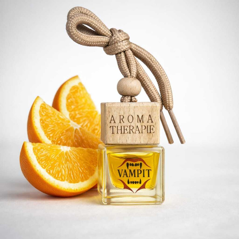 VAMPIT Orange, Car Freshener Hanging/Car Perfumes Accessories, Long Lasting Car Freshener Diffuser Orange(12 ml)