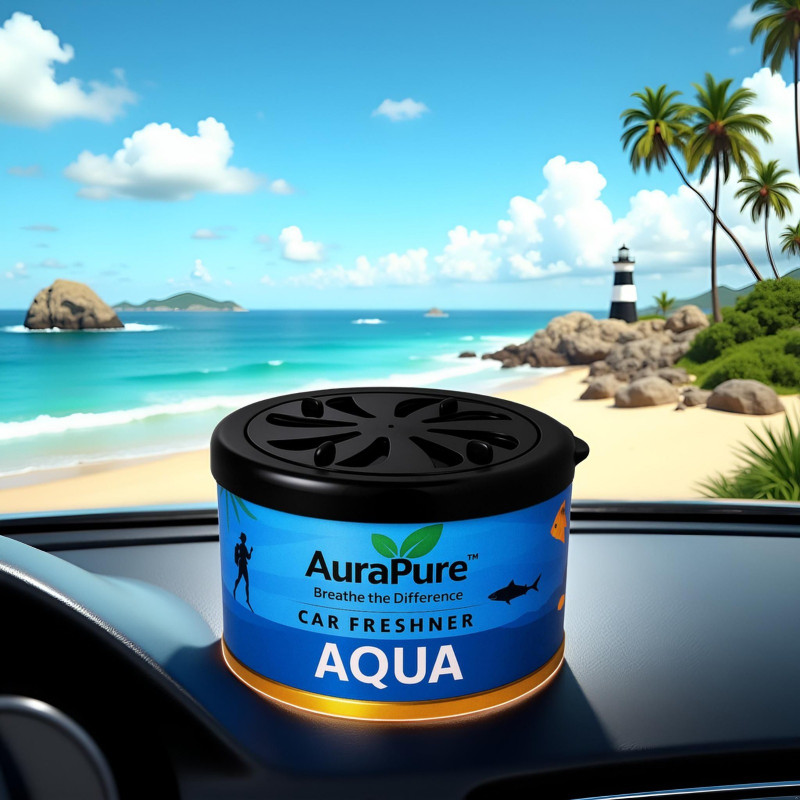AuraPure Aqua Car Freshener Blocks Natural, Fresh and Long Lasting(100 g)
