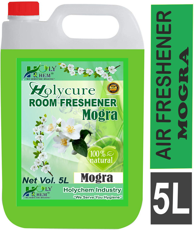 Holycure MOGRA Car Freshener Refill MOGRA Air Freshener 5000ML water base nature friendly(5000 ml)
