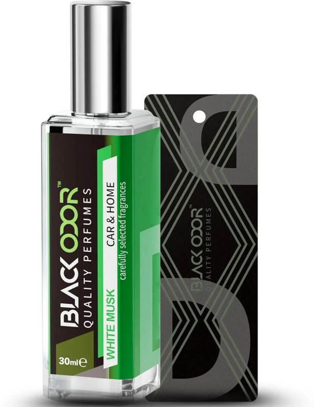 BLACK ODOR White Musk Car Freshener Refill Car Air Freshener White Musk Fragrance(30 ml)