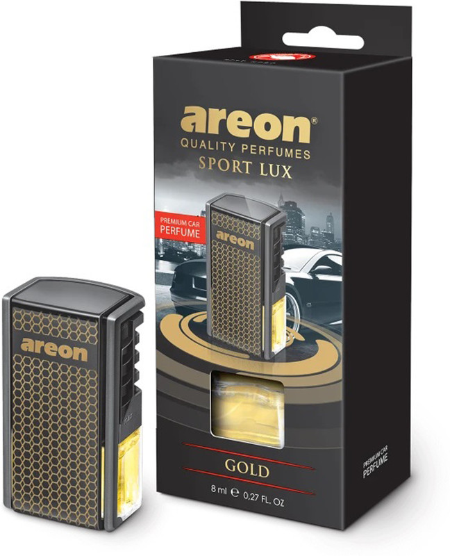 areon Gold Car Freshener Diffuser Set Car Premium Perfume(50 ml)