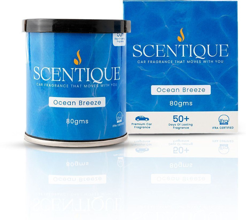 Scentique Ocean Breeze Car Freshener Diffuser Ocean Breeze(80 g)