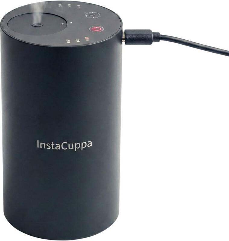 INSTACUPPA Aroma Oil Diffuser Rechargeable Portable Aroma Oil Diffuser | 3 Speed Settings, Up to 30 Hours Runtime(20 ml)
