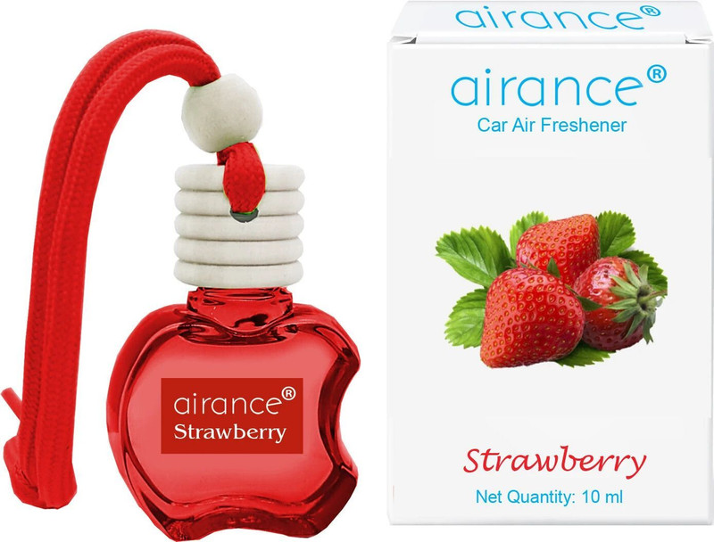 Airance Strawberry Car Freshener Diffuser Car Air Freshener Strawberry(10 ml)