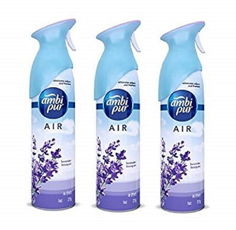 Ambipur lavender bouquer Car Freshener Spray ambi pur(3 x 91.67 g)