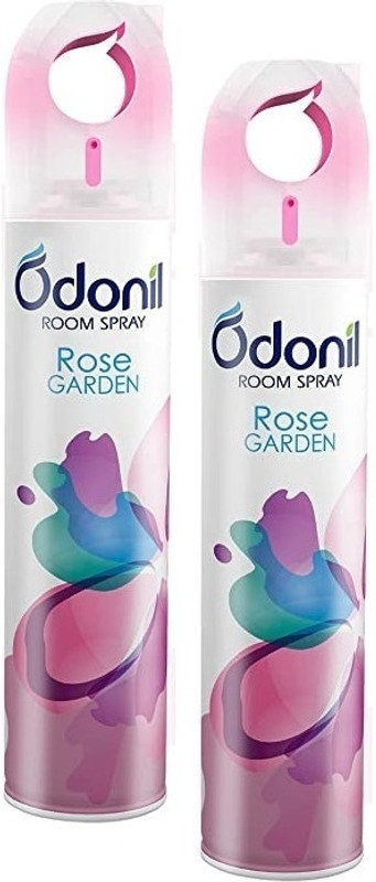 Odonil Room Spray Air Freshener Rose Garden Room Spray-Pk-2 Car Freshener Blocks Rose-Garden-2(2 x 220 ml)