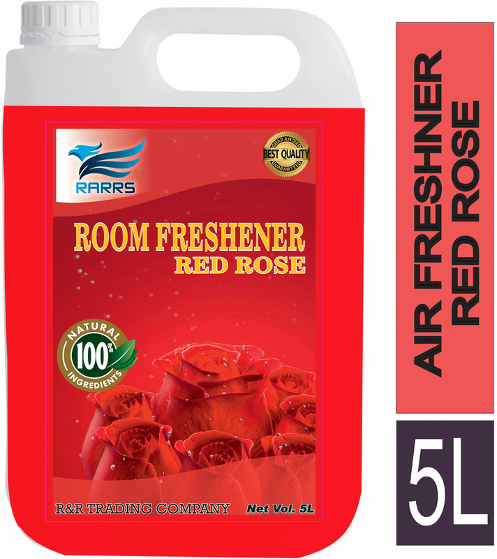 RARRS RedRose Car Freshener Spray Jasmine Fragrance Room Freshens & Deodorize Room, Long Lastic Strong Fragrance(5000 ml)
