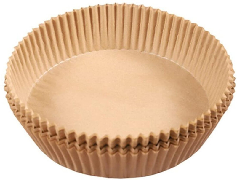 CREZORA Disposable Paper Baking Cups – Greaseproof Muffin & Cupcake Liners Air Fryer(0 L)