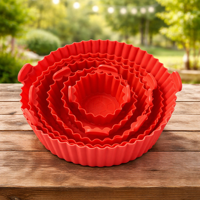 VEWIKZY air fryer silicone liners reusable Air Fryer(1 L)