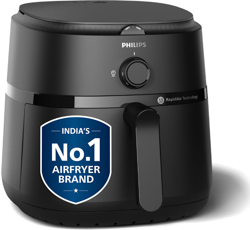 PHILIPS NA130/00 with up to 90% less fat, 1700W, with Rapid Air Technology Air Fryer(6.2 L)