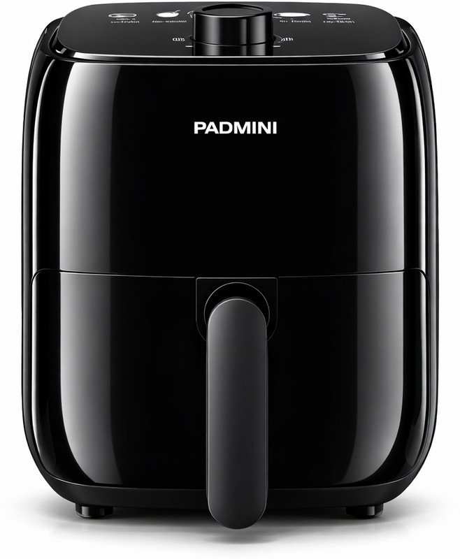 PADMINI CLASSY BLACK AF-801 Air Fryer(2.5 L)