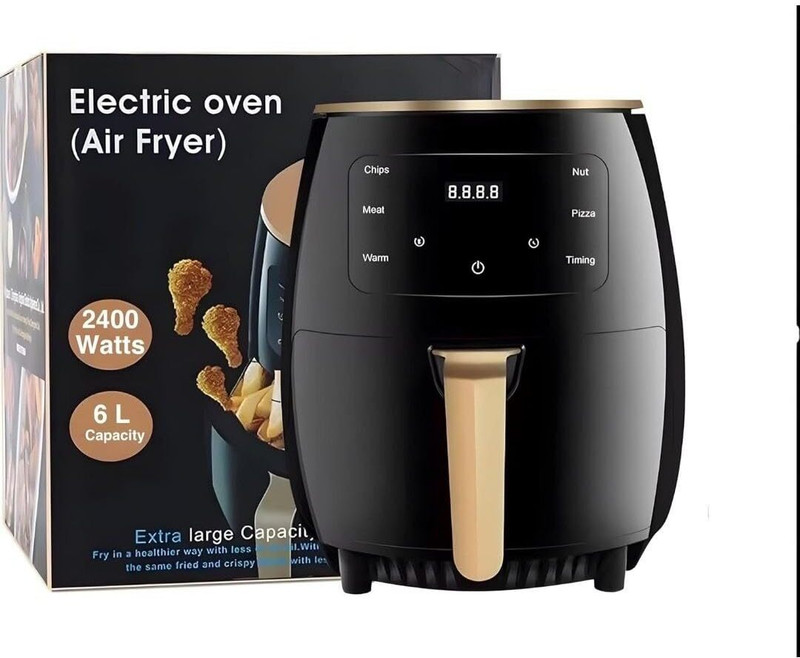SHARNGA Air Fryer 2400W 6L Touch Screen – Crisps, Roasts, Reheats, Dehydrates