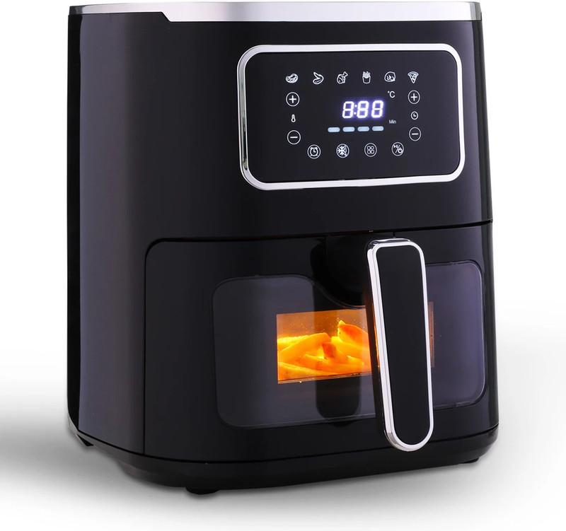 Platinum Plus Digital Air Fryer, 5L Capacity, WONDERCHEF
