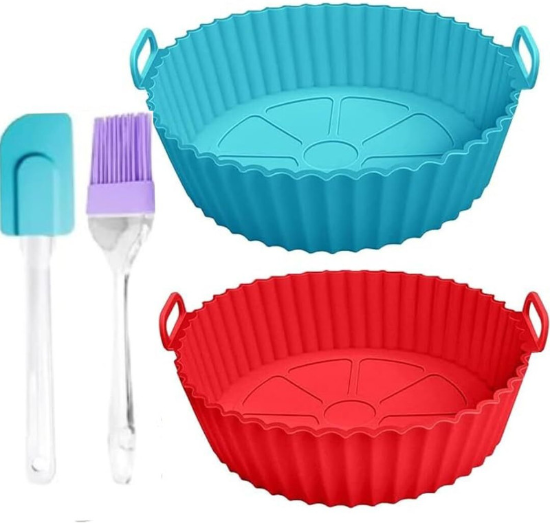 Freshmark Air Fryer Reusable Silicone Pot Airfryer Tray