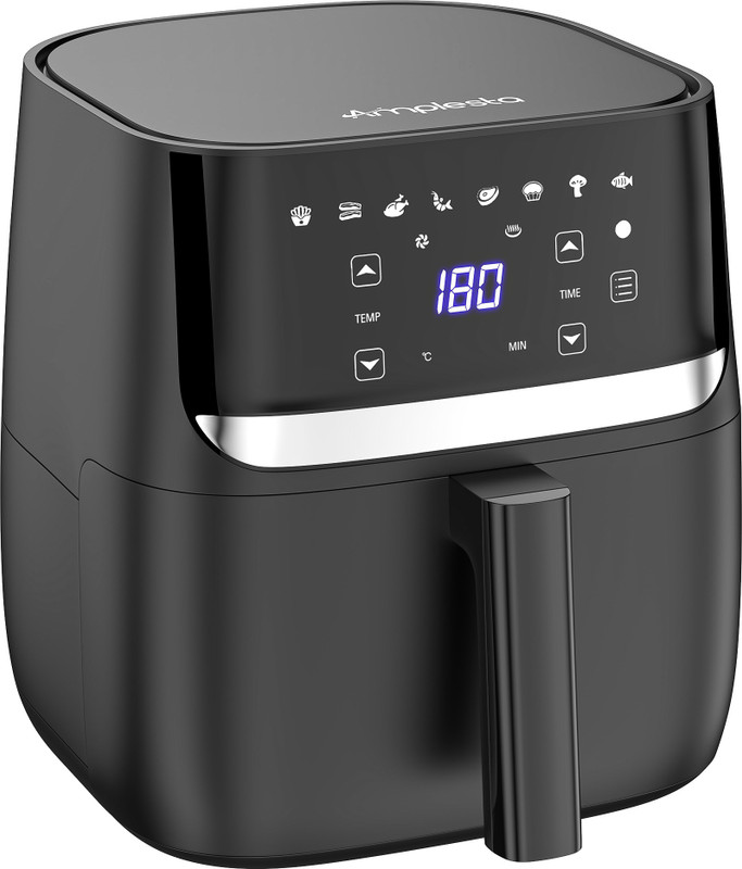 Amplesta Xtra Large Digital 1700W with 8 cooking presets, uses up to 90% less fat, 5.7L Air Fryer(5.7 L)