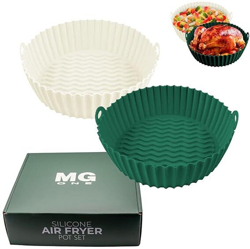 ZOVISU Fryer Silicone Liner Air Fryer Accessories Compatible(Pack of 2) Air Fryer(1 L)