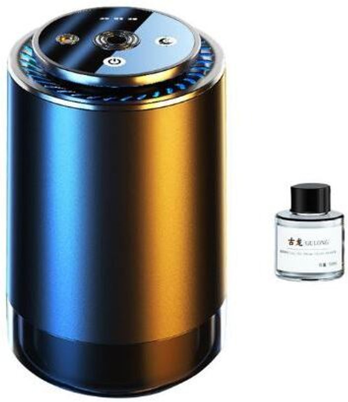 Supreno Air Freshener Rechargeable Car Freshener purifier Home Office Car Air Purifier Portable Room Air Purifier(Black)