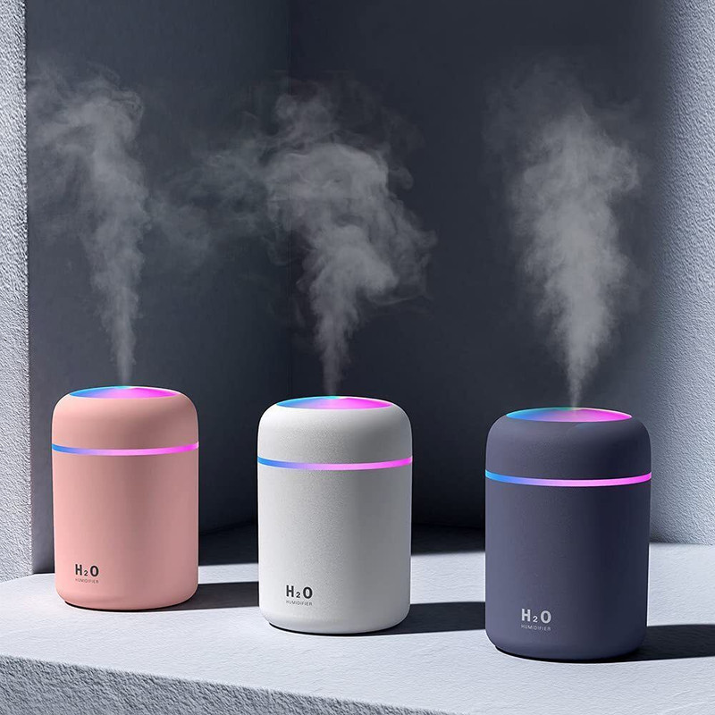 Radhe H2O Mini Humidifier Portable Room Air Purifier(multicolor)