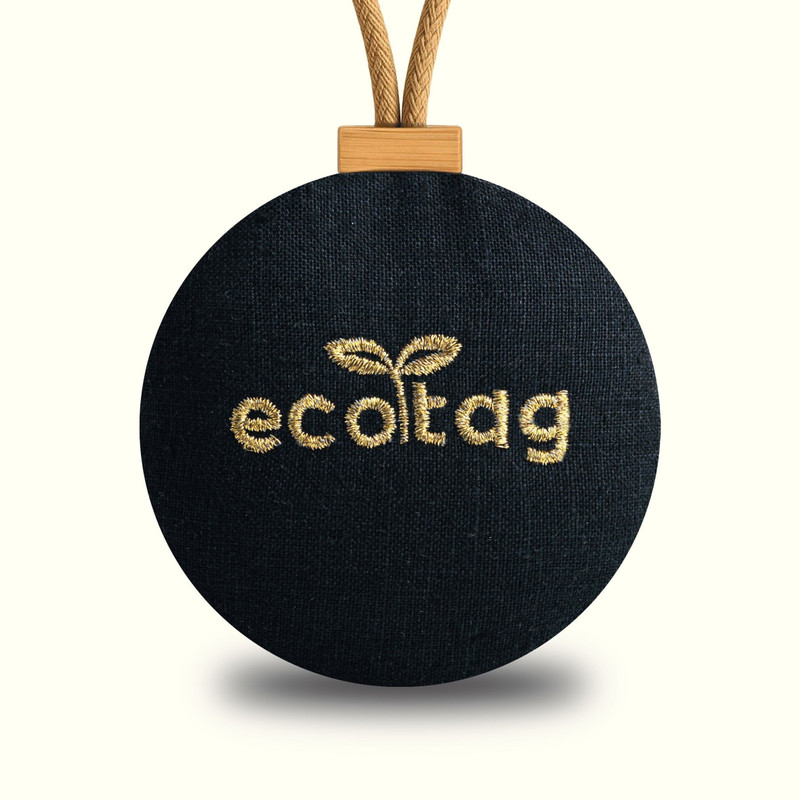 ecotag ET26-01 Activated Carbon Car Air Purifier Portable Car Air Purifier(Black)