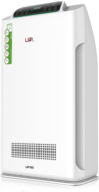 LEPL Ignite LAP1003 with 7 Stage Filter, Cold Catalyst, HEPA, UV, WIFI, Child lock Portable Room Air Purifier(White)