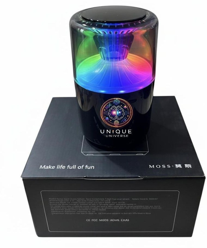 unique universe aroma fragrance oil diffuser perfume 01 Portable Car Air Purifier(Multicolor)