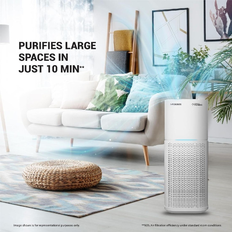 EUREKA FORBES Forbes airpurifier 355 Surround 360° Air Purifier Room Air Purifier(white)