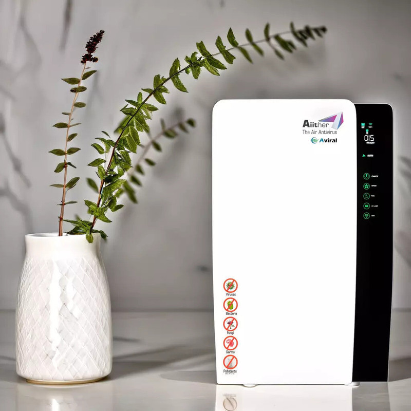 Aiither Aviral Portable Room Air Purifier(White)