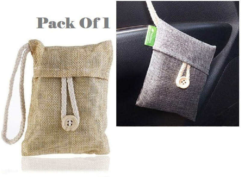 AirSoft 1 -Bamboo Activated Charcoal Bag Air Purifying Bag, Used Shoe &Closet Deodorizer Portable Car Air Purifier(Multicolor)