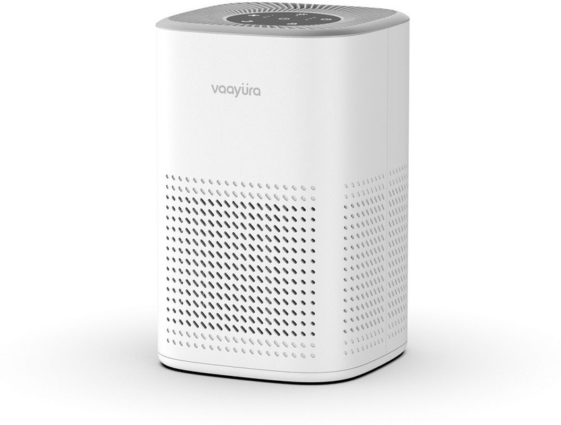 Vaayura Nest Smart – True HEPA 13 Filter , 300 sq ft Coverage, 99.97% Efficiency Portable Room Air Purifier(White)
