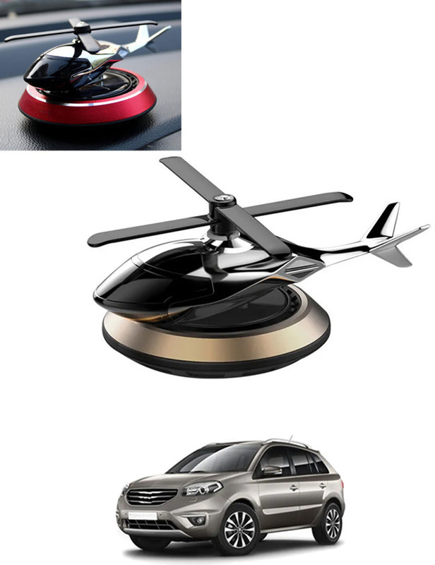 MATIES Solar Power Auto Rotation Helicopter Interior Decoration Perfume For Car-165 Car Air Purifier(Multicolor)