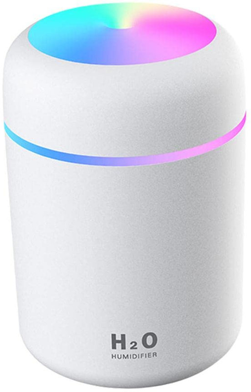 Pamidhar Colorful Mini Humidifier with 2 Mist Modes for Car,Office Room,Bedroom Portable Car Air Purifier(Multicolor)