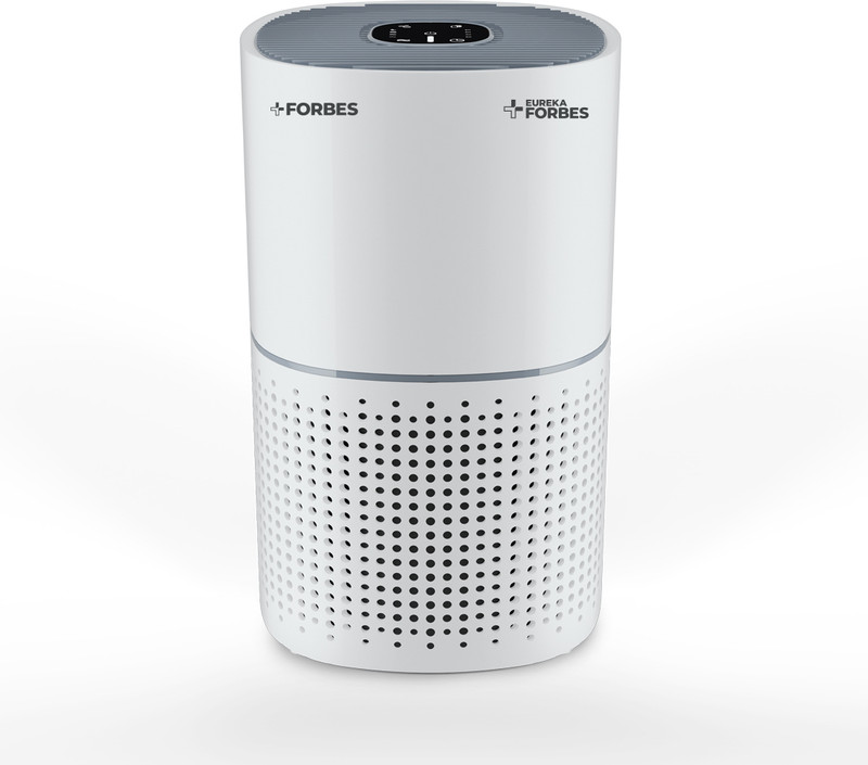 EUREKA FORBES Air Purifier 270 with True HEPA H13 Filter & Surround 360? Air Intake Technology| Removes 99.97% PM2.5, Dust, Allergens, Bacteria & Pollen| 4-Stage Purification| Covers Area up to 365 Sq. Ft.| PM2.5 Colour Indicator | Auto Mode | Filter change indicator | Sleep Mode | Timer Portable Ro