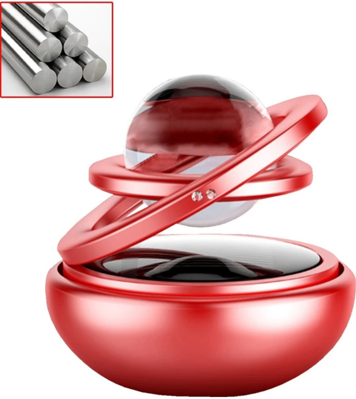 CARNCRAFT universal aroma car therapy Portable Car Air Purifier(red)