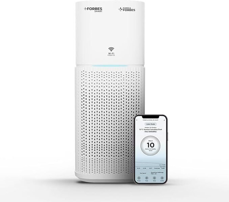 EUREKA FORBES Smart Air Purifier 500 Portal Portable Room Air Purifier(White)