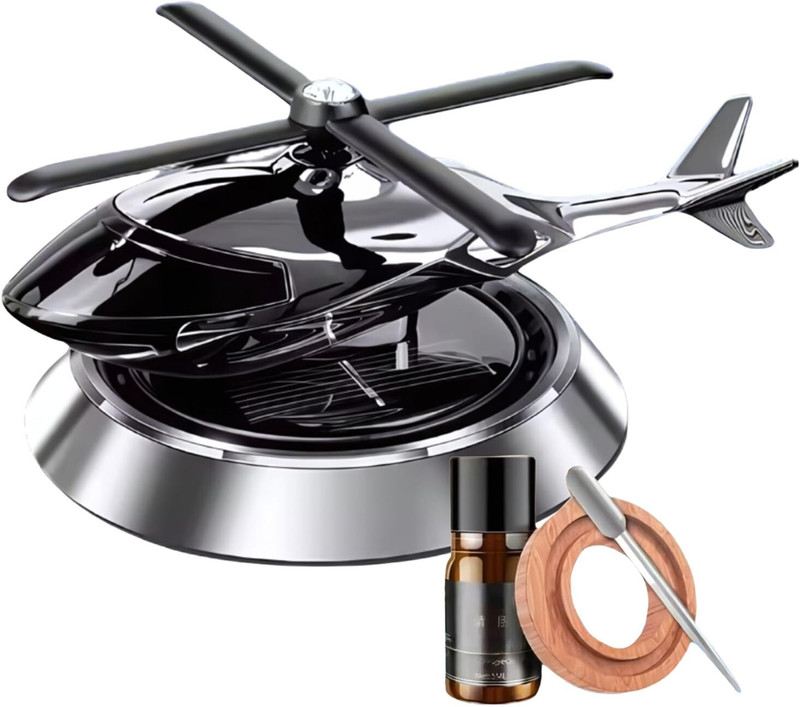 Navela SILVER HELICOPTER -1 Portable Car Air Purifier(MULTICOLOUR)