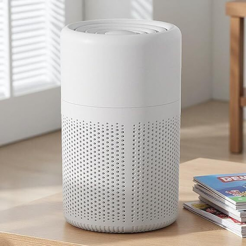 Lumevo Portable H13 HEPA Air Purifier Home Bedroom Quiet Aromatherapy Cleaner USB Portable Room Air Purifier(Multicolor)