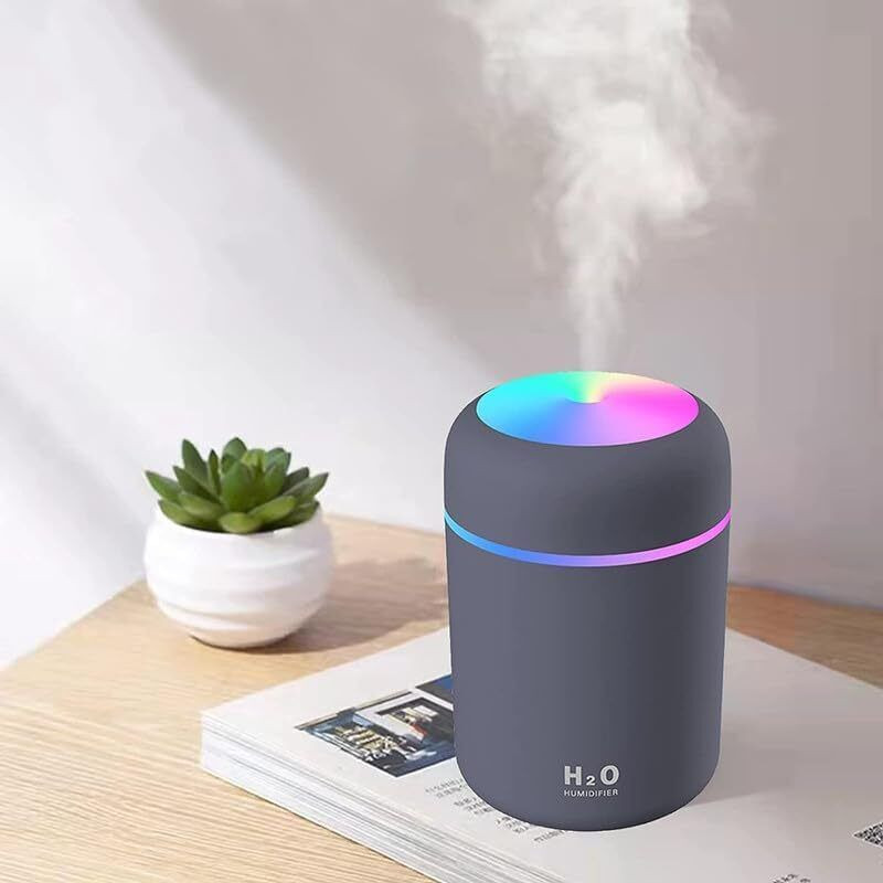 Naridream H2O UltraGlow Aromatic Mist Humidifier with RGB Lights Portable Room Air Purifier(Multicolour)