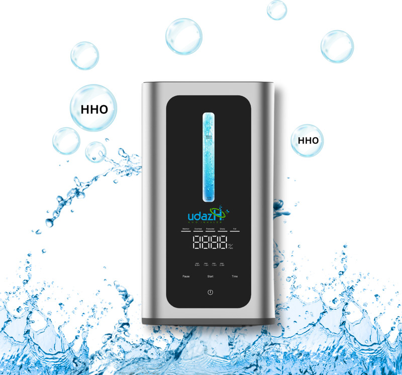 udazH HHO Generating Machine Portable Room Air Purifier(Silver)