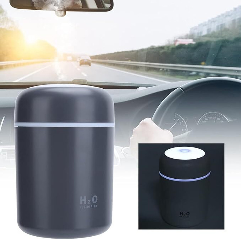 IMMUTABLE H2O Colorful Cool Mini Humidifier Personal Desktop MZM20 Portable Room Air Purifier(MULTI)