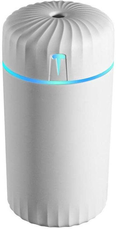 KolorFish HM-05 Portable USB Mini Air Humidifier 450ml For Office Desk Bedroom Home Car Portable Car Air Purifier(White)