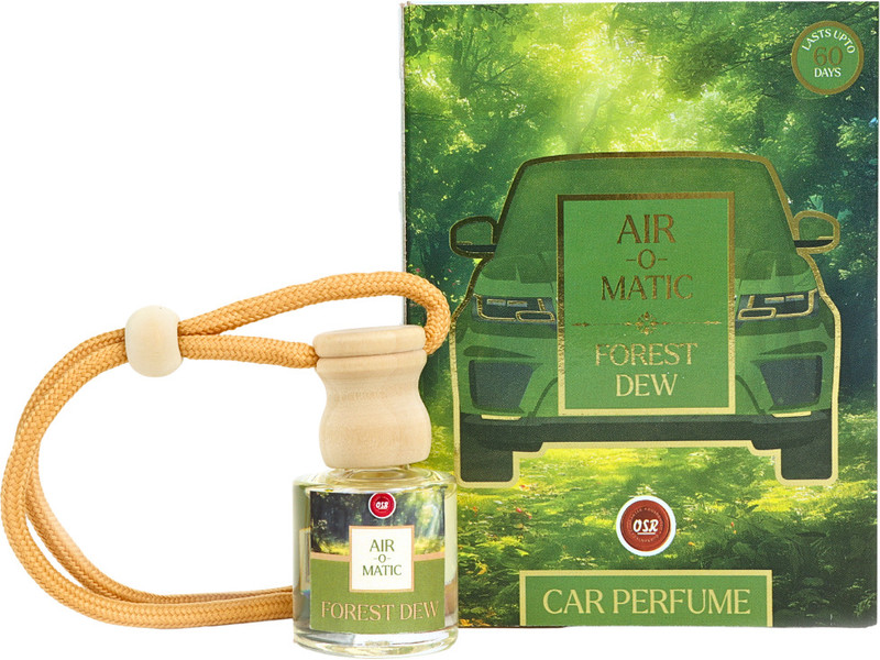 OSR Air-O-Matic Forest Dew Car Perfume 8ml Portable Car Air Purifier(Forest Dew)