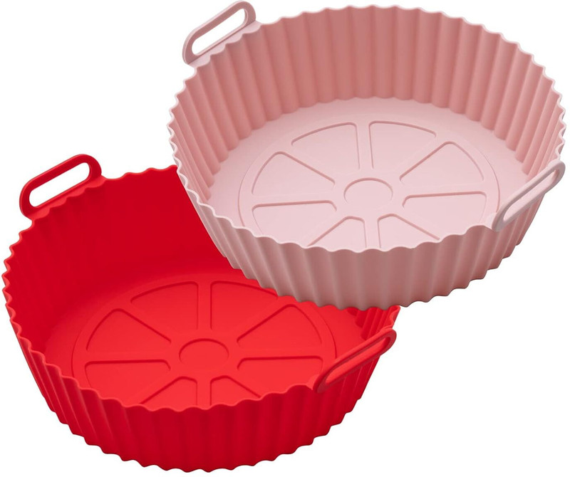 DHARMI ENTERPRISE Silicon Tray Air fryer Tray Multicolor Airfryer Tray