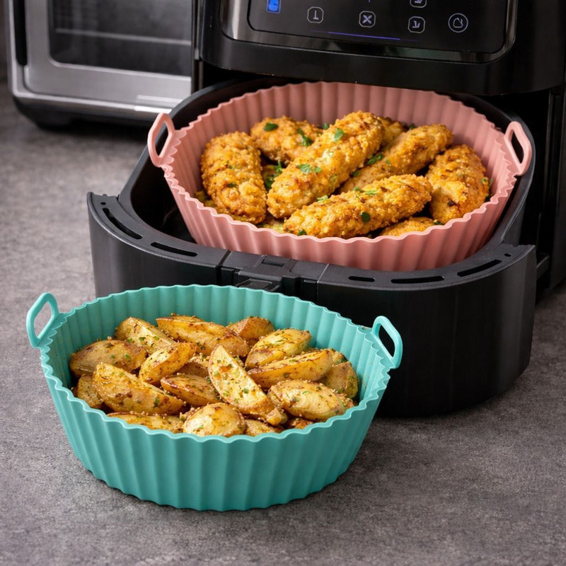 VEWIKZY Easy Clean Air Fryer Liner Air Fryer(1.5 L)
