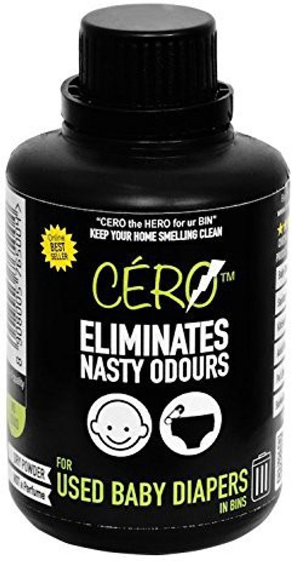 CERO ® A Unique Powder That Eliminates Stink from Used Baby Diapers in Bins(200 g)